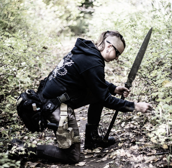 The Spit | Zulu Iklwa Spear | Two Handed Sword - Zombie Tools